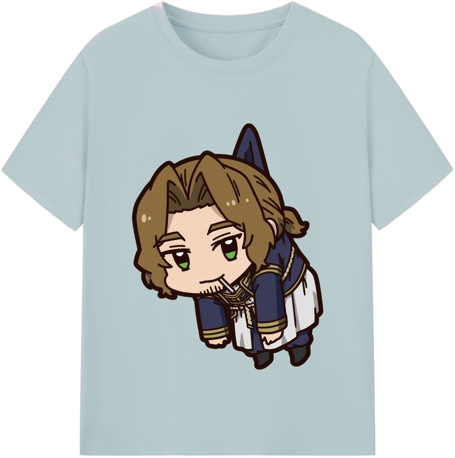 （画像用） 葬送のフリーレン Frieren 綿100％半袖Tシャツ（フロントプリント）